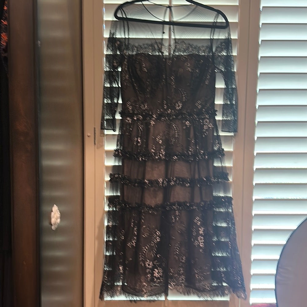 Rickie freeman Teri jon cocktail dress